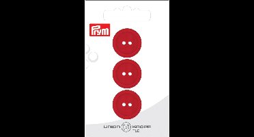 Kunststof 20mm rood 3st - Prym