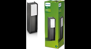 Philips Bridge sokkellamp - antraciet - klein