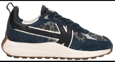 Kaotiko - DETROIT GLAM - Lage sneakersDames sneakers - Kleur: Blauw - Maat: 42