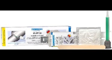 WEICON Easy-Mix PE-PP 50 – 2-componenten kunststoflijm – PE PP – transparant 24 ml