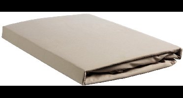 Ambiante Katoen - Hoeslaken - 90x200 - Taupe
