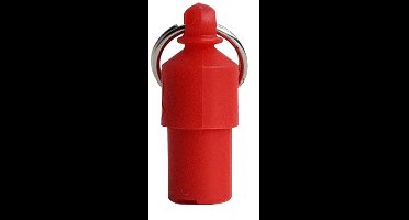 New Age Devi - Kunststof Adreskokertje voor Huisdieren Halsband - Rood - Hond of Kat