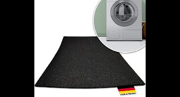 Anti-trillingsmat voor Wasmachines en Huishoudelijke Apparaten - Geluids- en Trillingsdempend, Antislip Rubbermat 60x60 cm