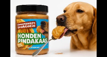 Honden pindakaas 3 Stuks - De Ideale Hondensnack voor bij de Likmat of Kauwsnack van de Hond - Leuk Kerstcadeau - Animalking Honden snacks - Pindakaas Hond - 330 Gram