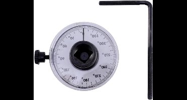 JHubers Goods - - Instelbare Draaimomentmeter voor Precieze Metingen aan Hoeken | Meetgereedschap voor Momentsleutels | Zwart, van Legeringsmateriaal