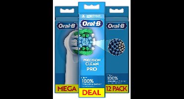 Oral-B Precision Clean Pro 12 Pack Opzetborstels ** CleanMaximiser **