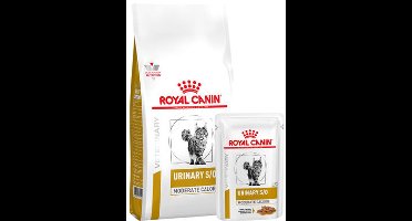 Royal Canin Urinary S/O Moderate Calorie kat Combi - 3,5 kg + 12 x 85 g