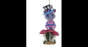 Kurt S. Adler - Cheshire Cat Kersthanger - 12,7 cm - polyresin