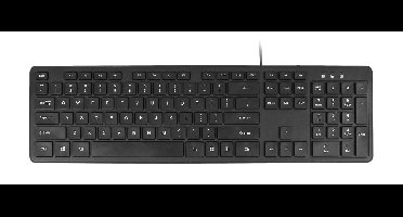 Toetsenbord quantore qwerty bedraad usb-a zwart | 30 stuks
