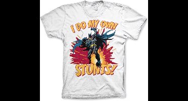 DC Comics Batman Heren Tshirt -M- I Do My Own Stunts Wit
