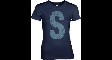 Riverdale S Girly Tee Damen T-Shirt Navy-2XL