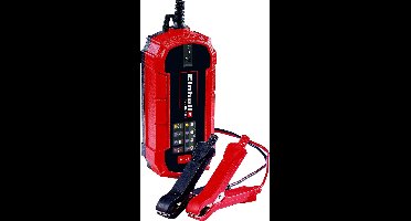 Einhell Acculader CE-BC 2 M - Laadvoltage: 12 V - Max. Laadstroom: 2 A - Accu's van min. 3 tot max. 60 Ah - Druppellaadfunctie - Geschikt voor Gel, AGM, Onderhoudsvrije loodzuur accu's