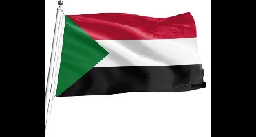 New Age Devi - Vlag Soedan - 90x150 cm Soedanese vlag