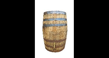 Houten Regenton Whisky vat - 190 liter - Messing aftapkraan - Vast deksel