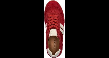 Gabor dames sneaker - Rood - Maat 39