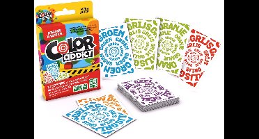 Shuffle® Color Addict Nieuwe Editie - Verslavend kaartspel voor jong & oud - Partyspel - Familiespel
