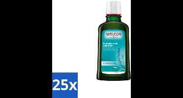 25 x WELEDA - Haarlotion - Rozemarijn - 100 ml - Haargroei Stimuleren - Haaruitval Verminderen - Rozemarijn Haarlotion - Natuurlijke Haargroei - Haarwortels Versterken