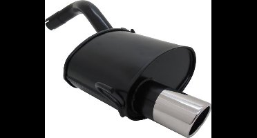 Sportuitlaat Zwart Alfa Romeo 147 - SPORT einddemper - Viking Choice