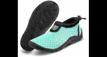 Aqua Speed Unisex Waterschoenen – Voor Kinderen & Volwassenen – Antislip, Sneldrogend & Ideaal voor Strand, Zwembad & Watersport - Aquablauw 31