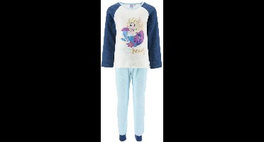 Disney Frozen Pyjama - Fleece - Blauw - Maat 122/128
