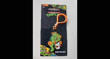 Sleutelhanger / Tashanger Nickelodeon Teenage Mutant Ninja Turtles - Michelangelo