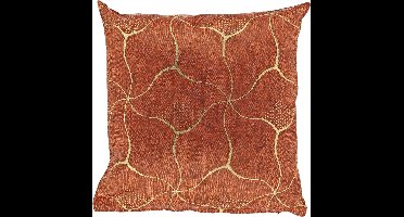 Unique Living - Sierkussen Celina 45x45cm - Orange Flame