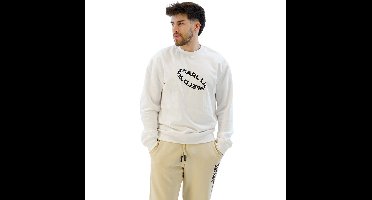 Karl Lagerfeld Jeans Reg Multi Ring Sweatshirt Wit S Man