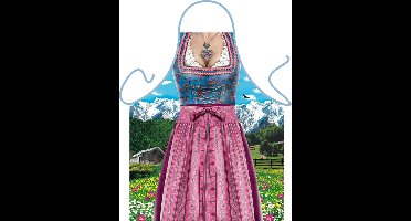 Bavarian Frau Traditional Lederhose - Grappig Leuk Tirol Kookschort Keukenschort