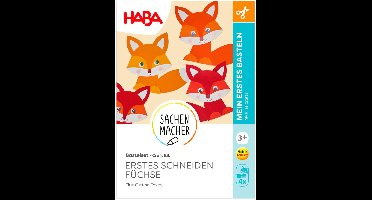 Haba knutselpakketje eerste knipwerk Vosjes maken - 3+