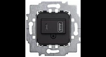 ABB Busch-Jaeger 6475U USB-A en USB-C voedingsadapter - 2CKA006400A0398 - E3JD8
