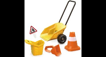 Zandschep en emmer dumperwagen set - Hape - vanaf 3 jaar