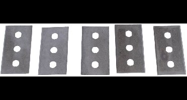 UNIVERSEEL - VERVANGMESJES VOOR SCHRAPER pack van 5 stuks - 481281728162