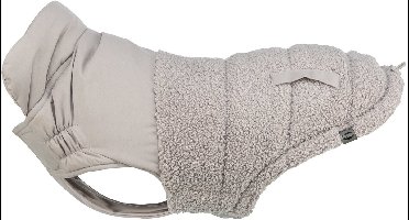 Hondenjas Trixie - Grijs 21 Cm - Warme Wattering, Verstelbare Borstflap