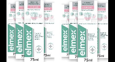 Elmex Tandpasta - Sensitive Professional - Repair & Prevent - 8 x 75 ml - Gum Care