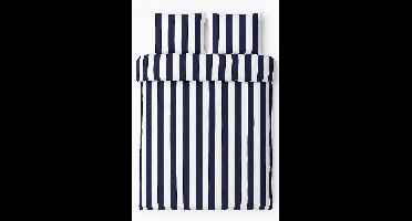 Vtwonen - Vertical Stripe dekbedovertrek - Lits-Jumeaux - 240x200/220cm - Marineblauw