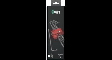 Wera 05073596001 950/9 9 Delige Hex-Plus Inbussleutelset - 1,5-10mm