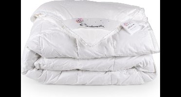 Cinderella Soul Dekbed 4-seizoenen - 1 Persoons - Luxe Eendendons Vulling - Percale tijk - 140x 200 cm