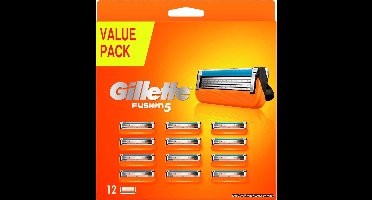 Gillette Fusion 12 stuk(s) Mannen scheermesjes - voordeelverpakking