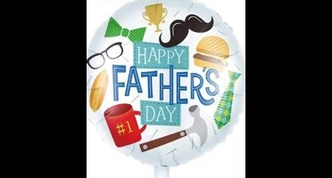 ballon Vaderdag,  i love papa , Fathersday ,40cm kindercrea