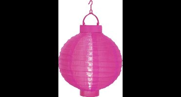 RTM Lighting Solar Lantaarn -Roze -Wit Licht -22CM -Zonne-Energie