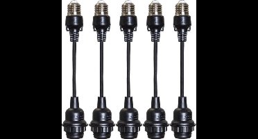 Star Trading - 5 pack verlengstukken voor E27 fitting