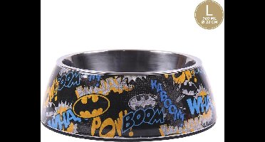 BATMAN - Dieren Drink/Voer Bak - Maat L (760ML - 22CM)