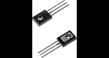 STMicroelectronics BD139 NPN Transistor, 3 A, 80 V, 3-Pin SOT-32, verpakt per 2 stuks