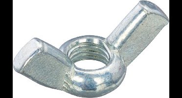 Hoenderdaal Vleugelmoer vz M12 Per doos a 50stuks