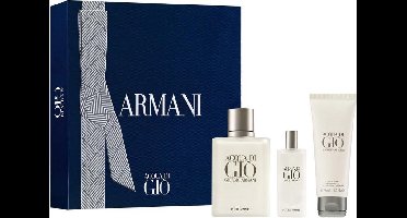 Acqua Gio Men Eau de Toilette 100ml + V15ml+ Gel 75ml