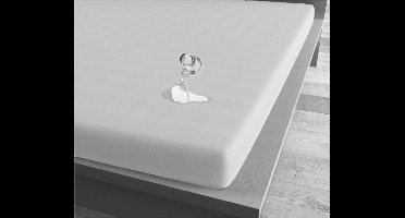 Home Care Incontinentie Hoeslaken - Waterdicht - 200x200 - Wit