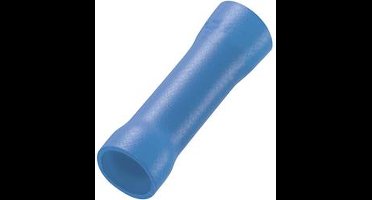 TRU COMPONENTS 3716P Stootverbinder 1.50 mm² 2.50 mm² Volledig geïsoleerd Blauw 100 stuk(s)