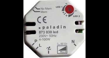 Müller 873030 Dimmer (inbouw) Geschikt voor lampen: LED-lamp Wit