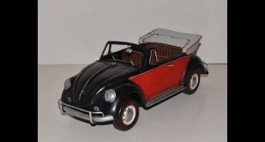 MadDeco - beeld - Volkswagen - Kever - VW - cabrio - rood -zwart