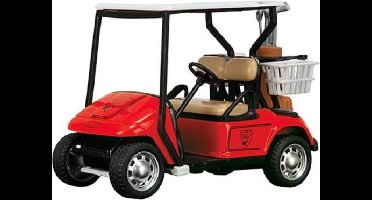 METAL Golfkar pull back 4-ass | golfauto | golf | auto | rood | metaal